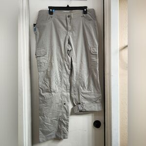 Kuhl Women's Light Gray Cargo Pants
